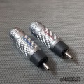 RCA Male Plug CX-2 Tellurium Copper Bullet Plug