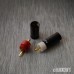 RCA Male Plug CX-3 Tellurium Copper RCA Bullet Plugs 
