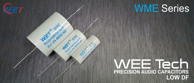 WEE Tech Precision Audio Capacitors with Low DF