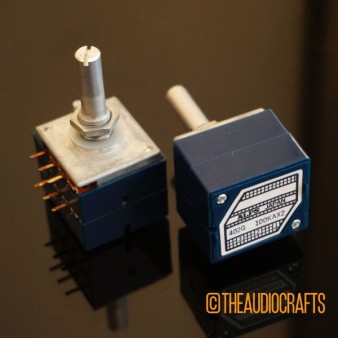 ALPS RK27 Blue Velvet Potentiometer A100KX2