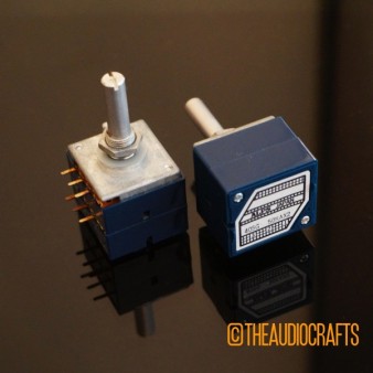 ALPS RK27 A50K Blue Velvet potentiometer