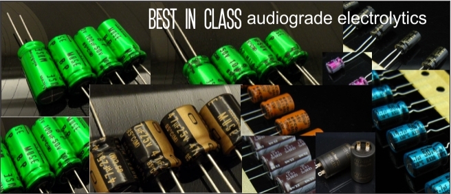 Audiograde Electrolytic Capacitors