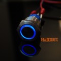 LED Ring type Switch -Blue_latching
