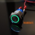 LED Ring type Switch -Green_latching
